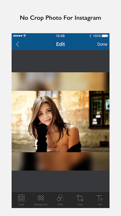 InstaCrop Photo Resizer Picture Frame